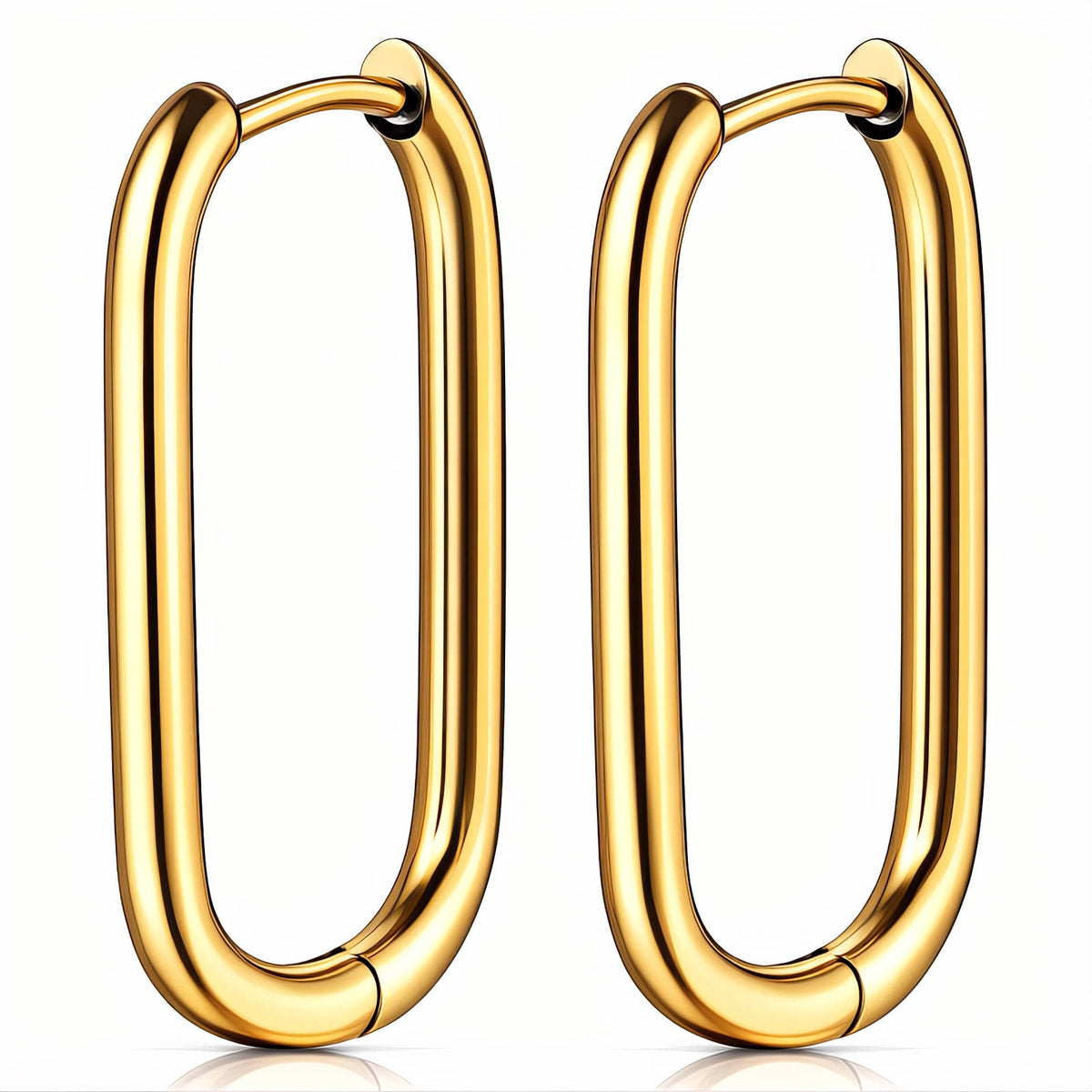 PVD Gold-Plated Stainless Steel Earrings