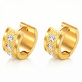 PVD Gold-Plated Stainless Steel Earrings